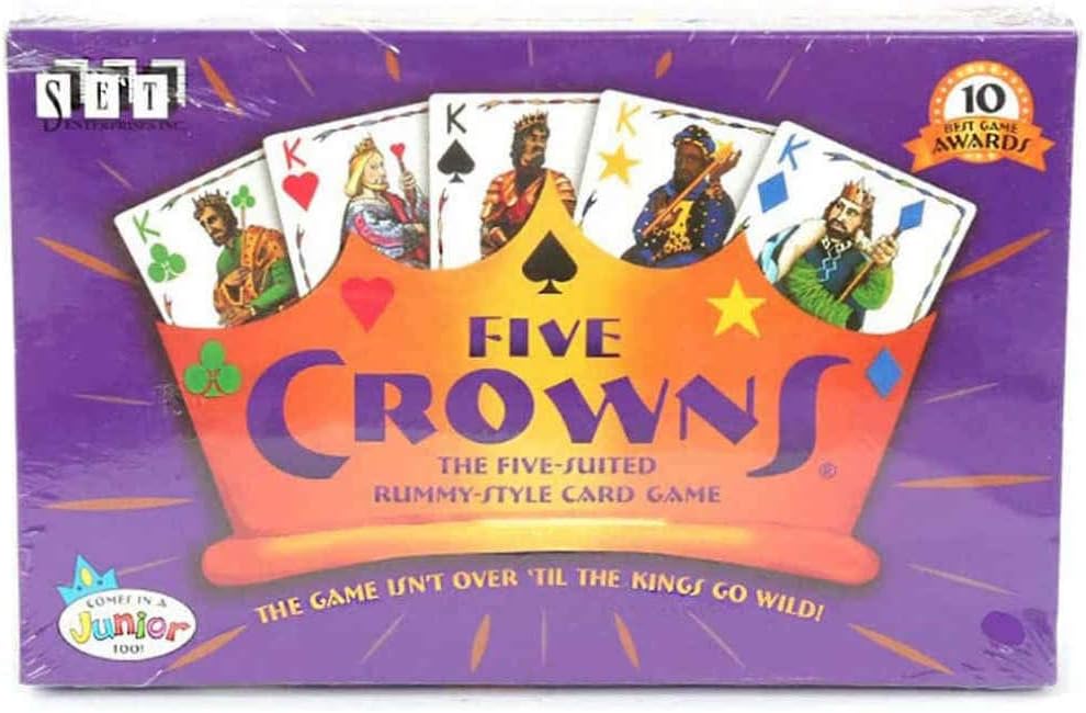 The Green Board Game Co. Five Crowns Card Game 1