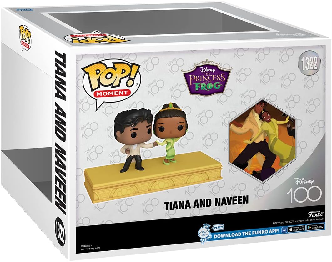Funko Pop! Moments Disney - Tiana & Naveen Vinyl Figure (67976) 4