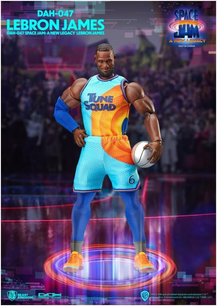 Beast Kingdom - Space Jam New Legacy DAH-047 Dynamic 8-Ction Lebron James Action Figure
