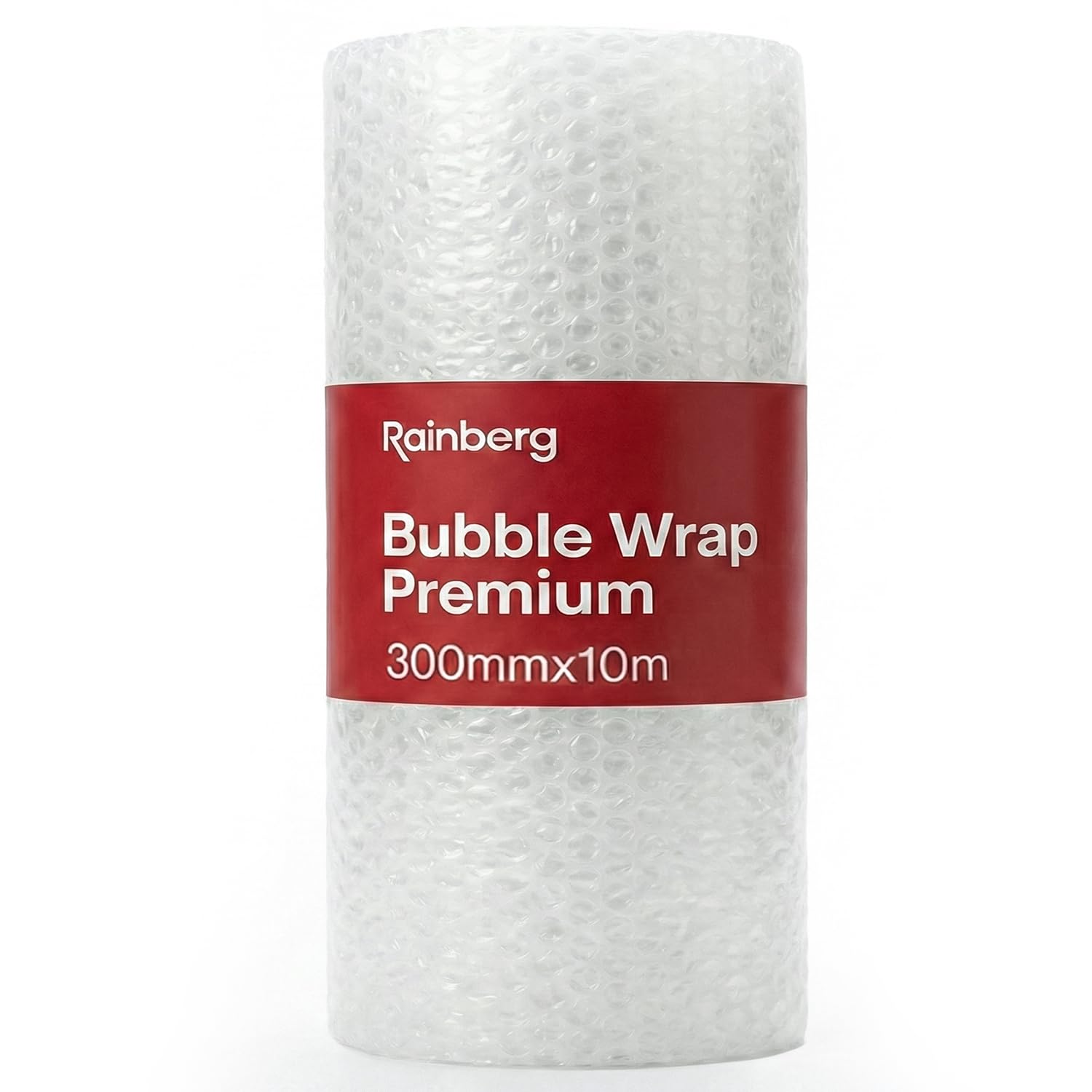 Rainberg Bubble Wrap Roll - 300mm x 10m | Strong Polythene Cushioning | Recyclable 1