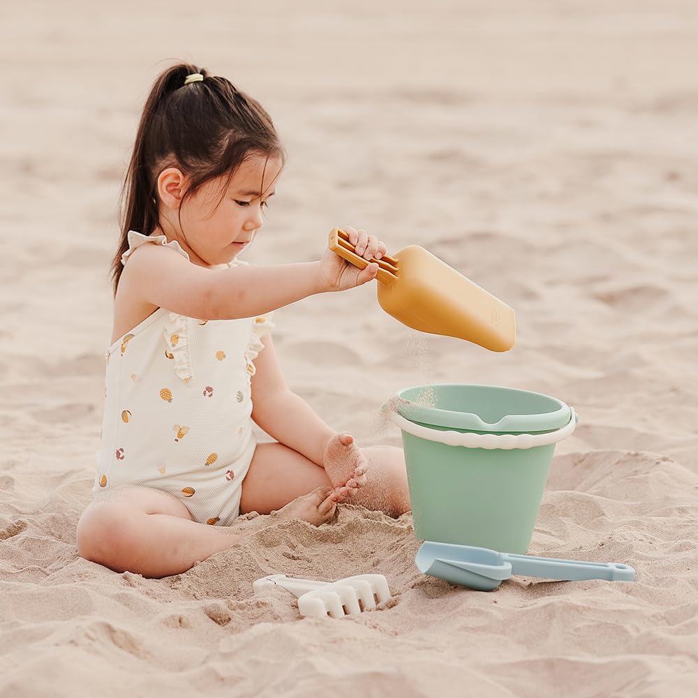 Miniland ECO Junior Sand Set Cool - Beach Toy for Children 18+ Months, Multicolor 2