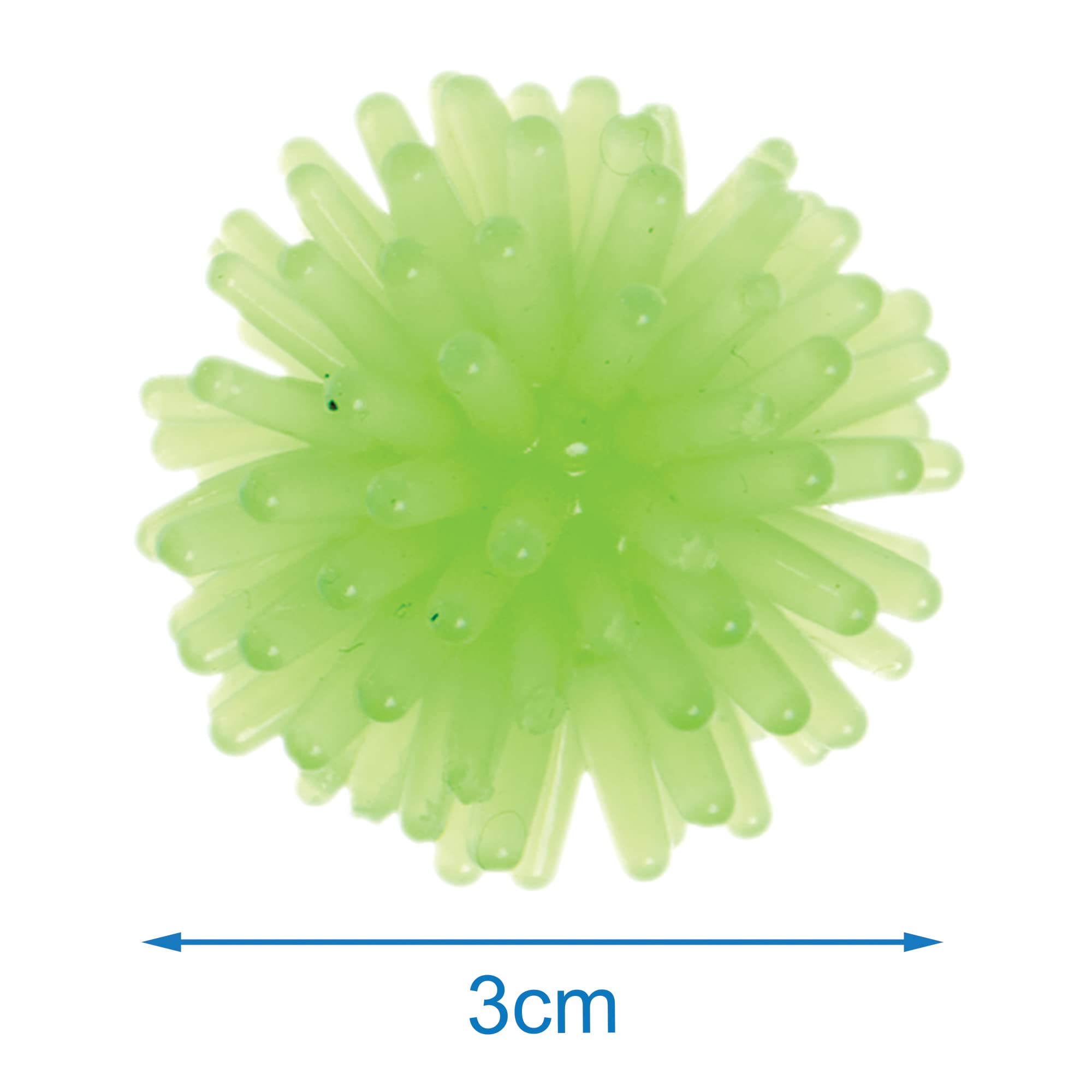 Baker Ross - Rainbow Colours Hedgehog Balls Squeeze Toy Pack of 12 3