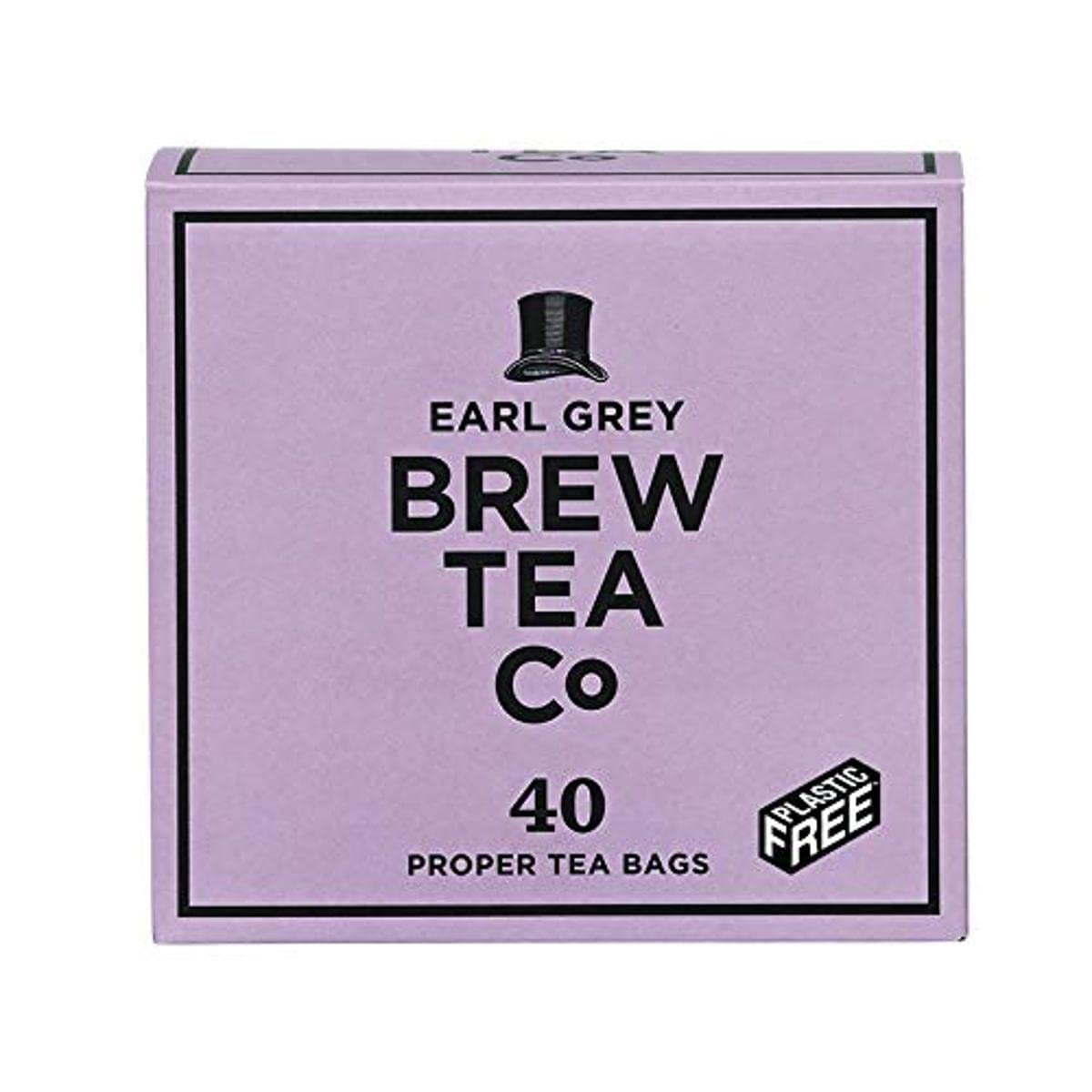 Brew Tea Co Earl Grey Loose Leaf Tea - 40 Tea Bags | Ceylon Black Tea, Bergamot Oil | Everyday Use 1