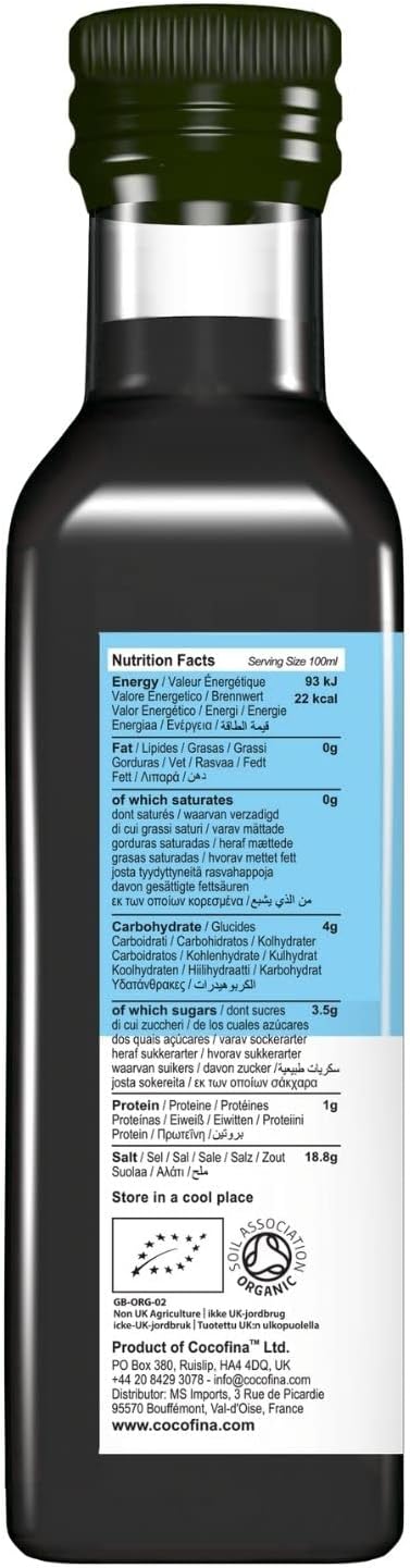 NISH Sauce – Organic Vegan Fish Sauce Substitute, Gluten Free, Soy Free, Made in UK