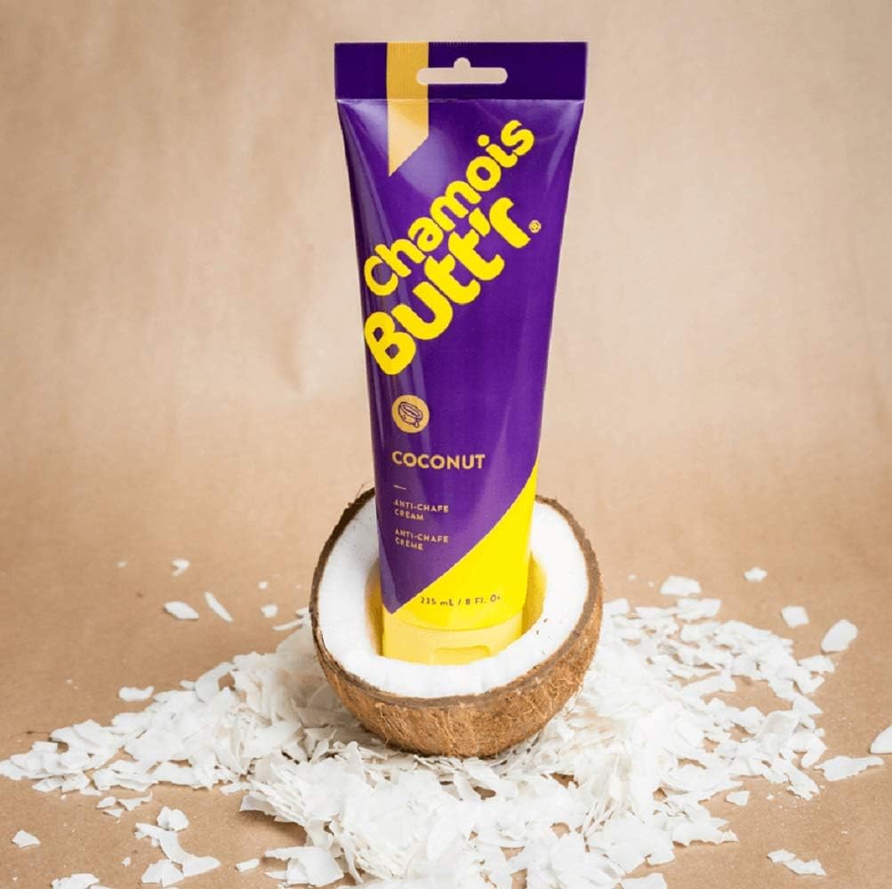 Chamois Butt'r - Coconut Anti-Chafe Cream, 235ml/8oz Tube