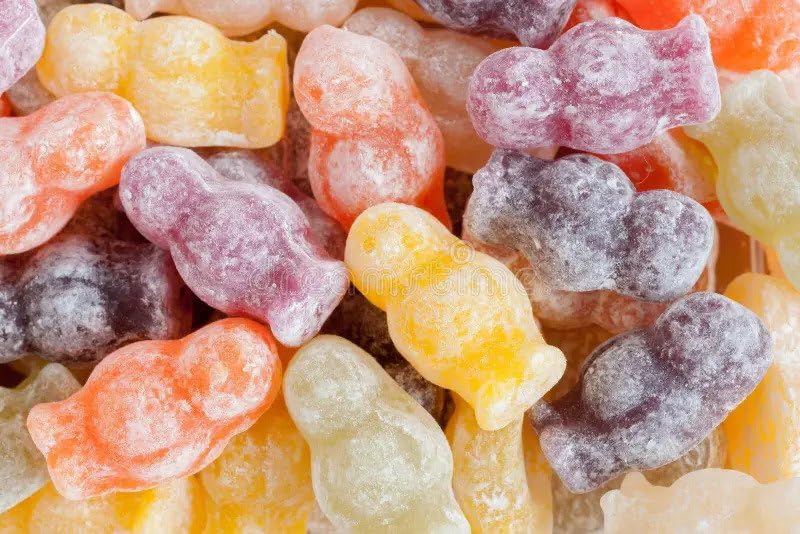 Maynards Bassetts Jelly Babies - Soft Fruity Jelly Candies, 350g