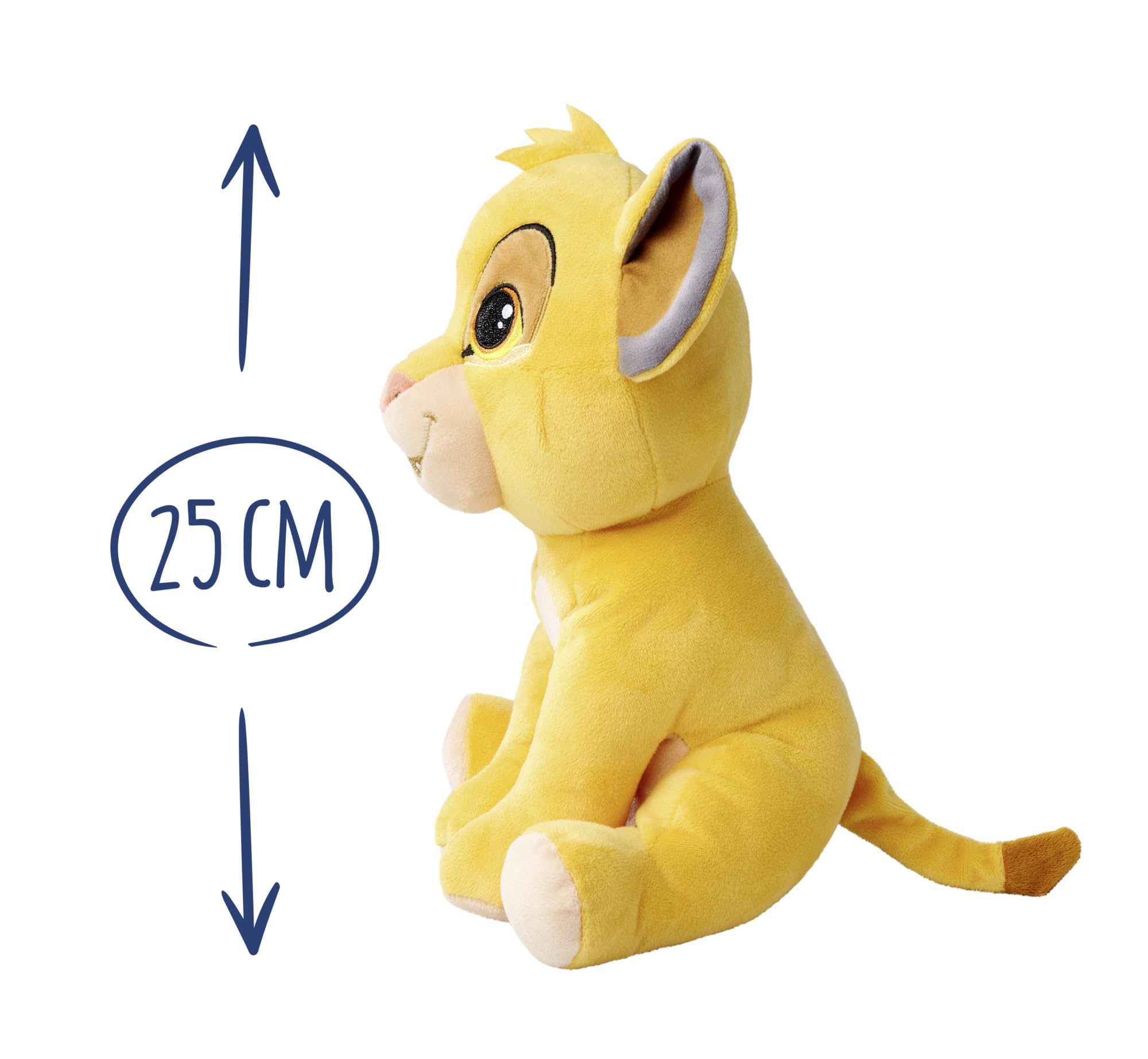 Simba The Lion King Plush Toy - 25cm Tall, 30th Anniversary Edition 2