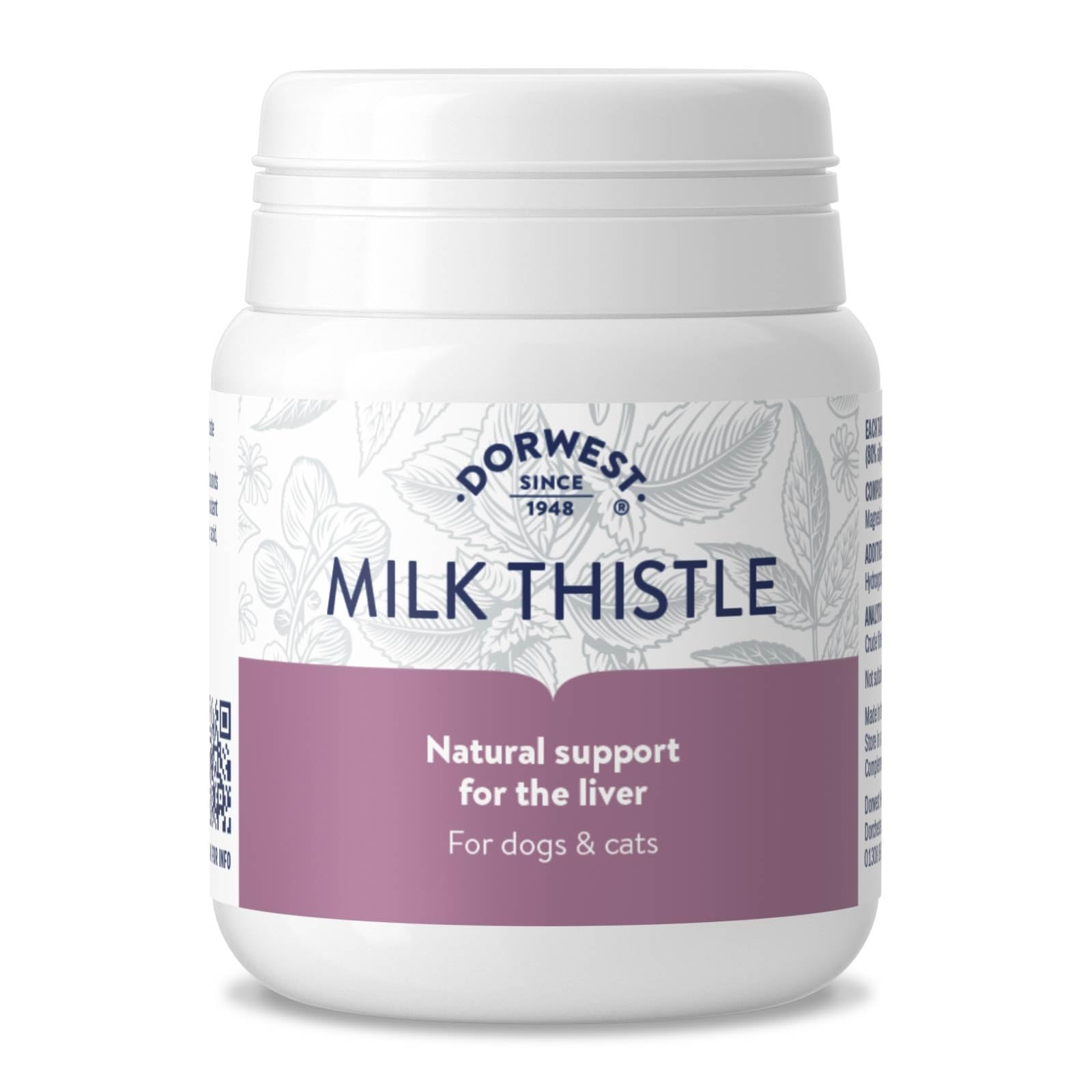 Dorwest Herbs Milk Thistle Tablets - Supports Liver Function | 100 Count | Herbal Supplement 1