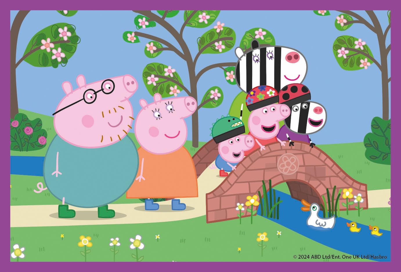 Clementoni Peppa Pig 6-Piece Cube Puzzle - Educational Toddler Puzzle for Ages 2+ 6