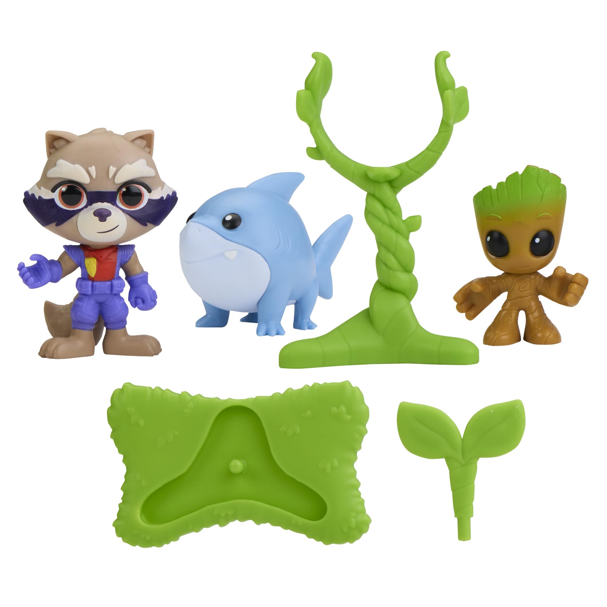 Marvel Spidey and his Amazing Friends Rescue-Webs Rocket & Groot Action Figures - Ages 3+ 1