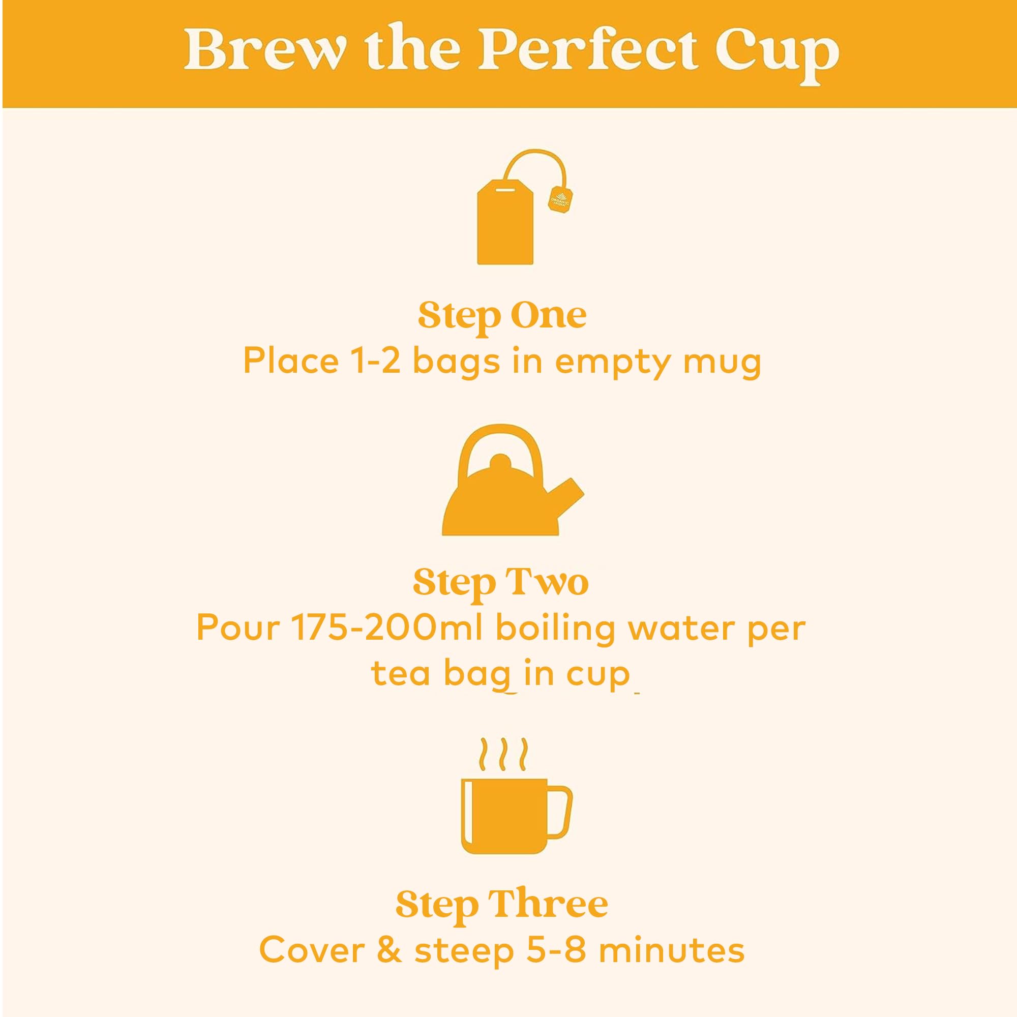 Organic India Tulsi Honig-Kamillentee, koffeinfrei, bio-zertifiziert, pflanzlich, 175 g 3