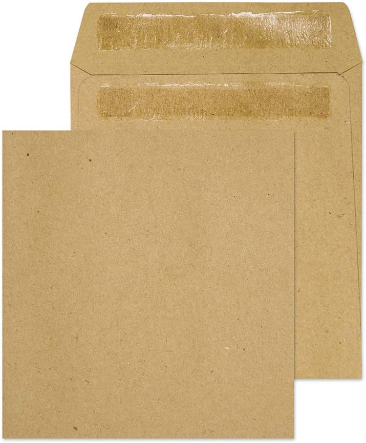 Blake Purely Everyday Self Seal Envelopes - Manilla, 108 x 102 mm | Pack of 50 | 80GSM