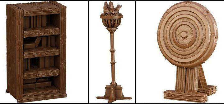 Mantic Games TerrainCrate Adventurers' Crate Tabletop Terrain Set (MGTC135)