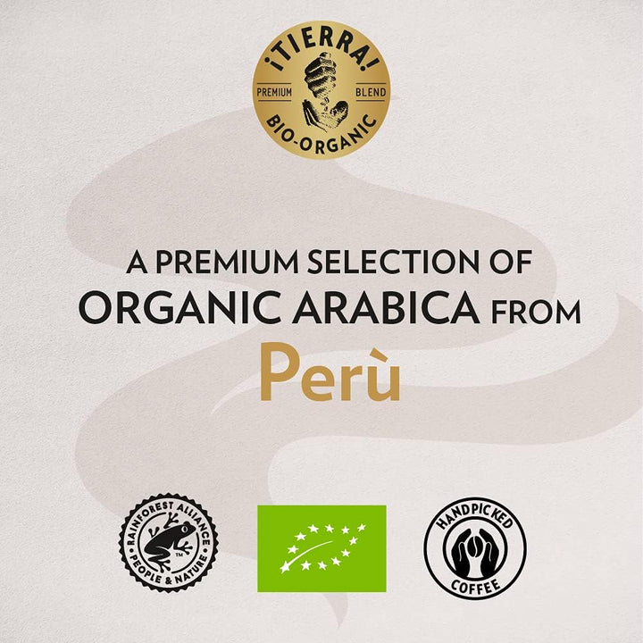 Lavazza Tierra For Amazonia - Organic Whole Coffee Beans