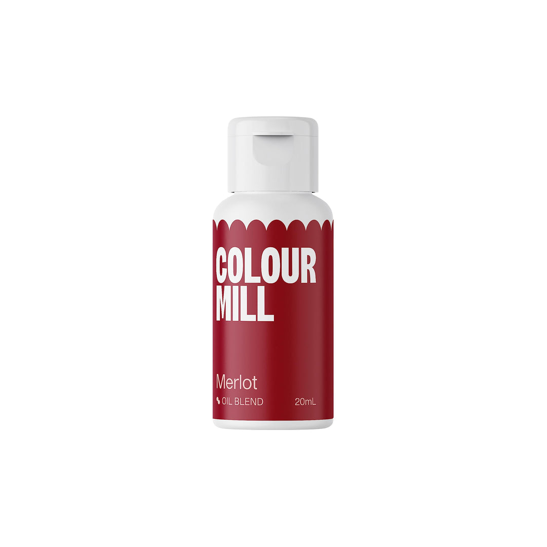 Colour Mill Oil Blend Food Colouring Merlot - 20ml Bottle