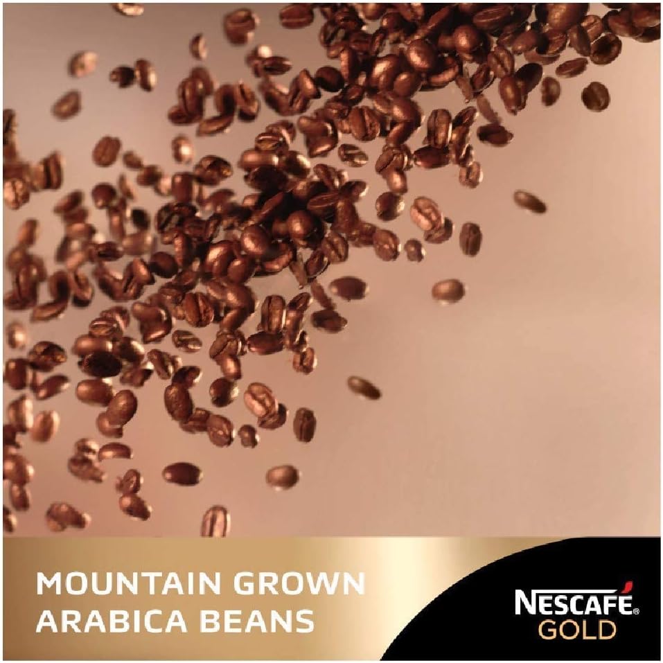 Nescafé Gold Blend Decaf Instant Coffee 200g - Smooth, Rich Aroma, Water-Processed Decaf 7