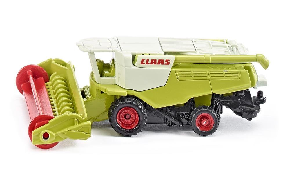 SIKU 1476 Claas Combine Harvester Scaled Model | Metal/Plastic | Green | Movable Winch