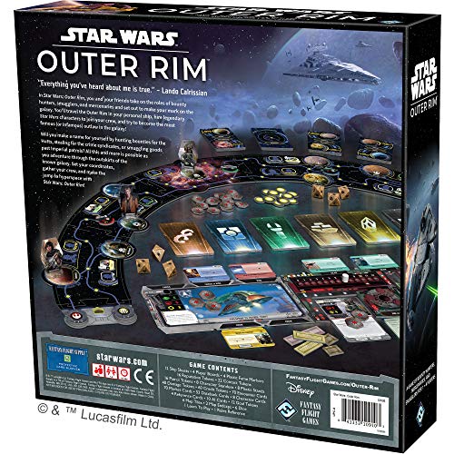 Fantasy Flight Games Star Wars: Outer Rim Brettspiel 6