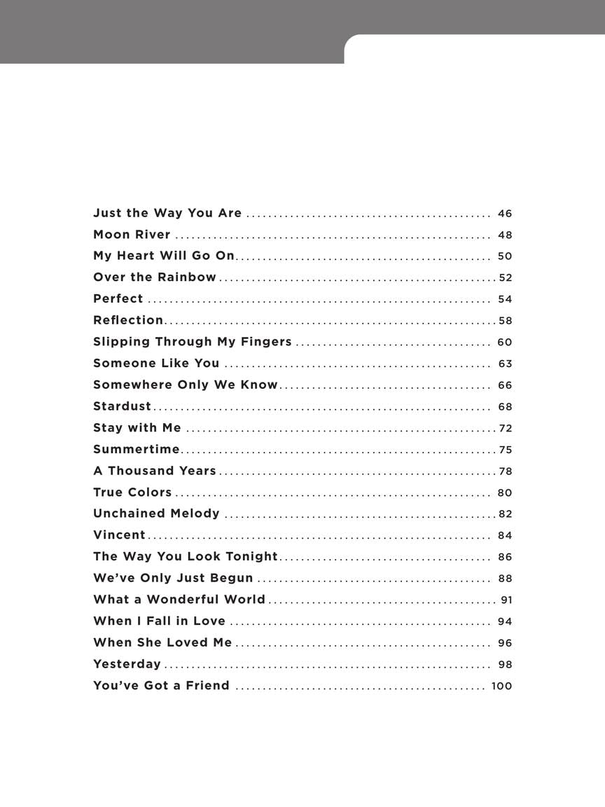 Hal Leonard - 40 of the Most Beautiful Songs Ever | Timeless Hits Arranged for Easy Piano 3