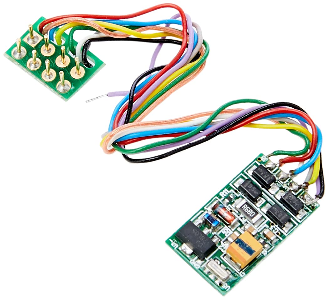 Hornby 4 Function DCC Decoder - Medium Size | 00 Gauge Compatible | Model R8249