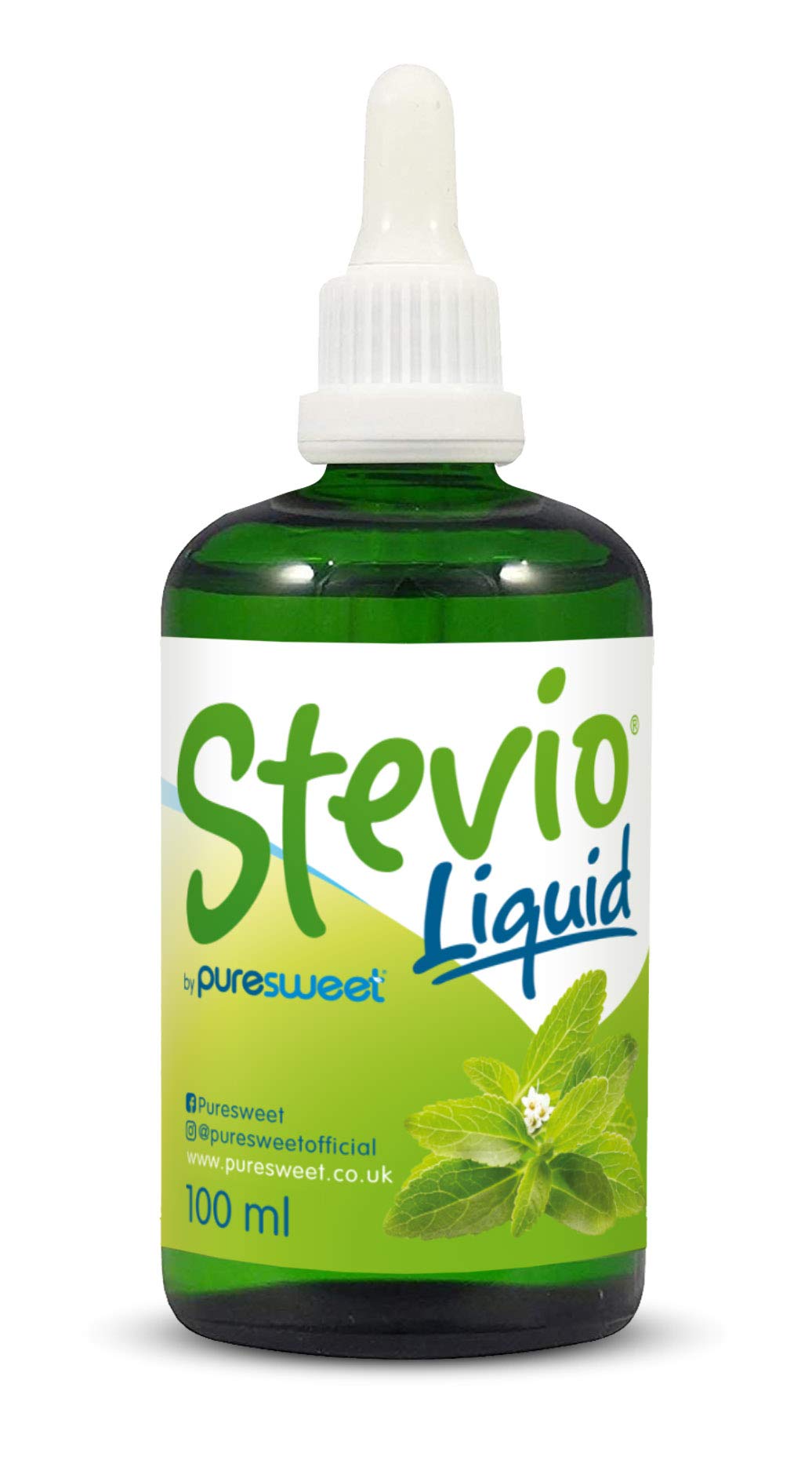 Puresweet Stevio Liquid Drops - Natural Sweetener | Zero Calorie | 100ml