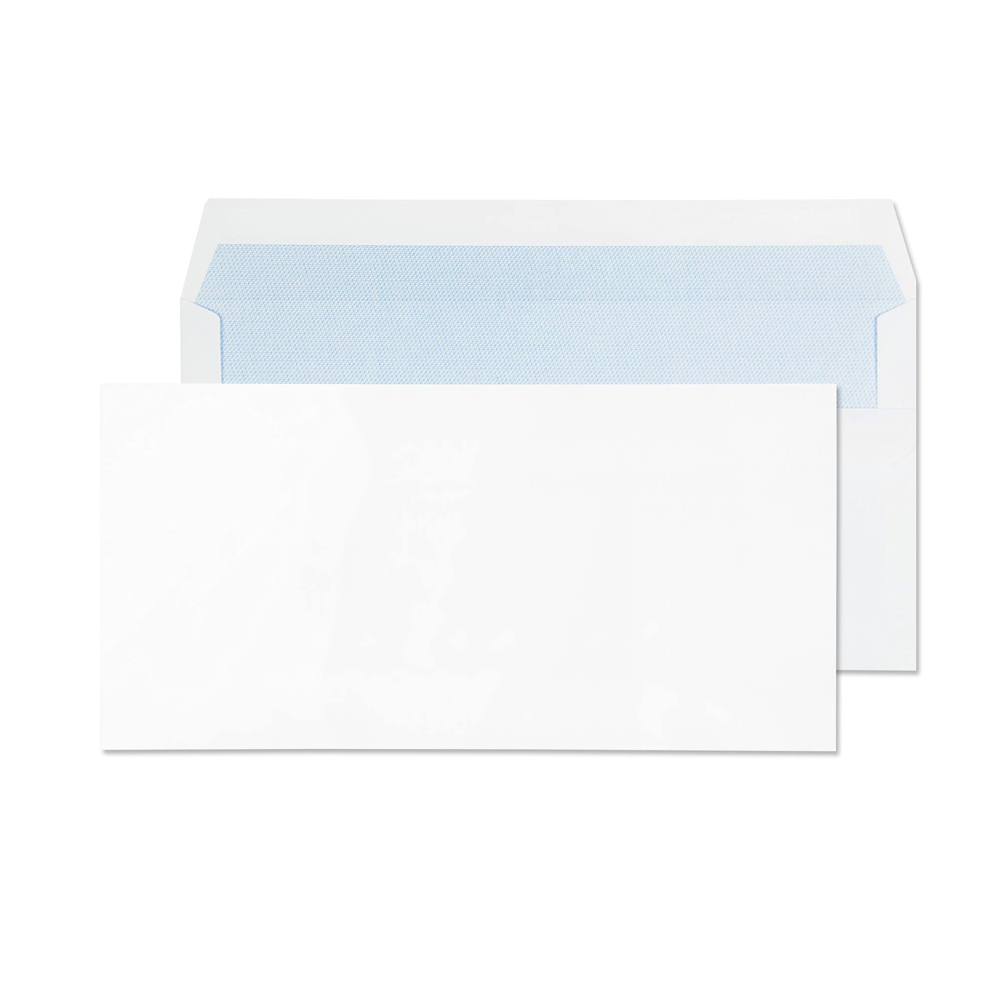 Blake Purely Everyday DL Wallet Envelopes 110 x 220 mm 90 gsm Self Seal White | 100 Count 1