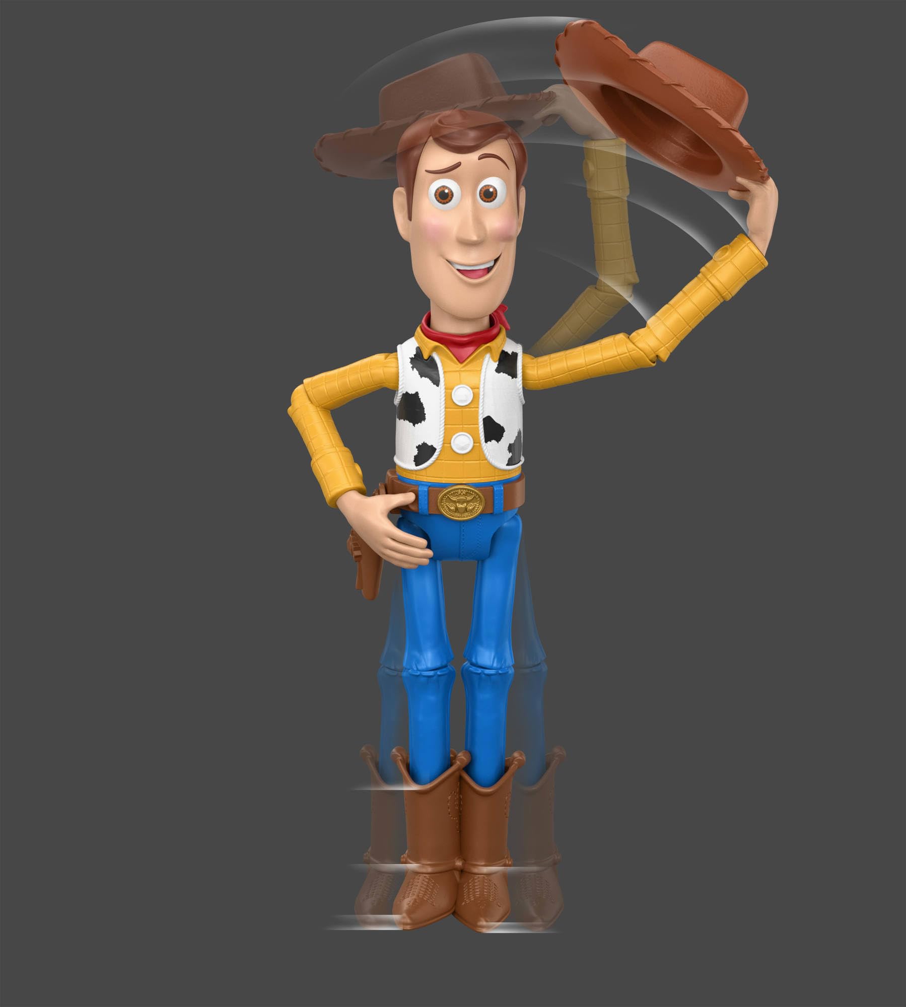 Mattel Disney and Pixar Toy Story 5 Woody Action Figure - 12.25 Inch Scale | Hat-Tipping Action 3