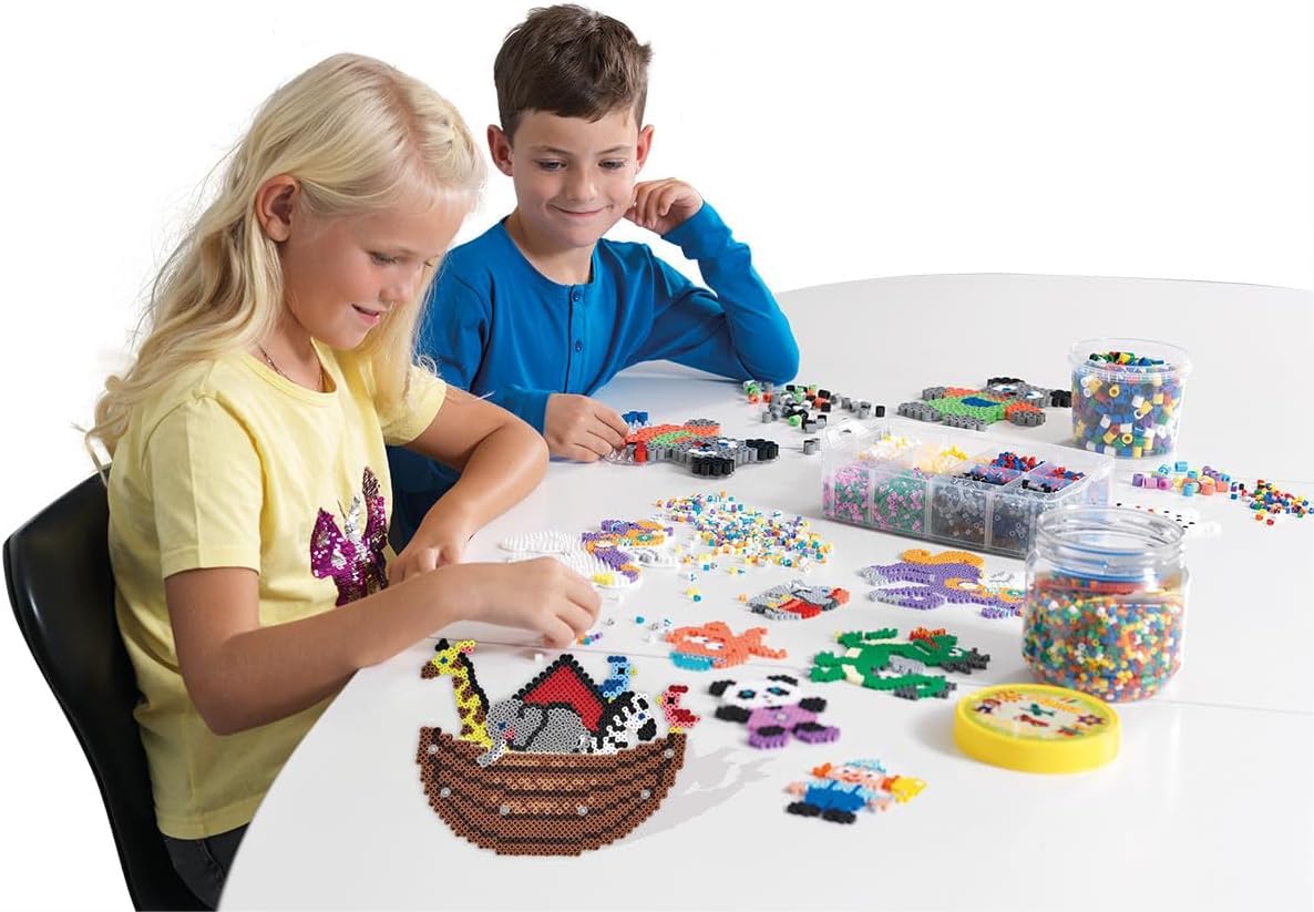 Hama Beads Unicorn Activity Kit - 1100-Piece Fuse Bead Craft Set for Kids 6