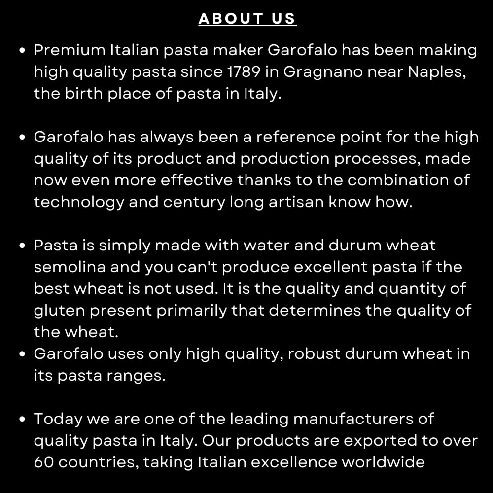 Garofalo Riccioli 500 g - Italian Short Pasta Made with Durum Wheat Semolina