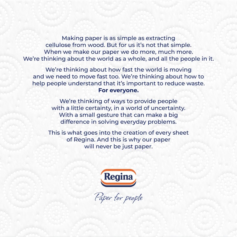 Regina - XXL Absorb Kitchen Roll 6 Rolls | 75 Extra Large Sheets per Roll 5