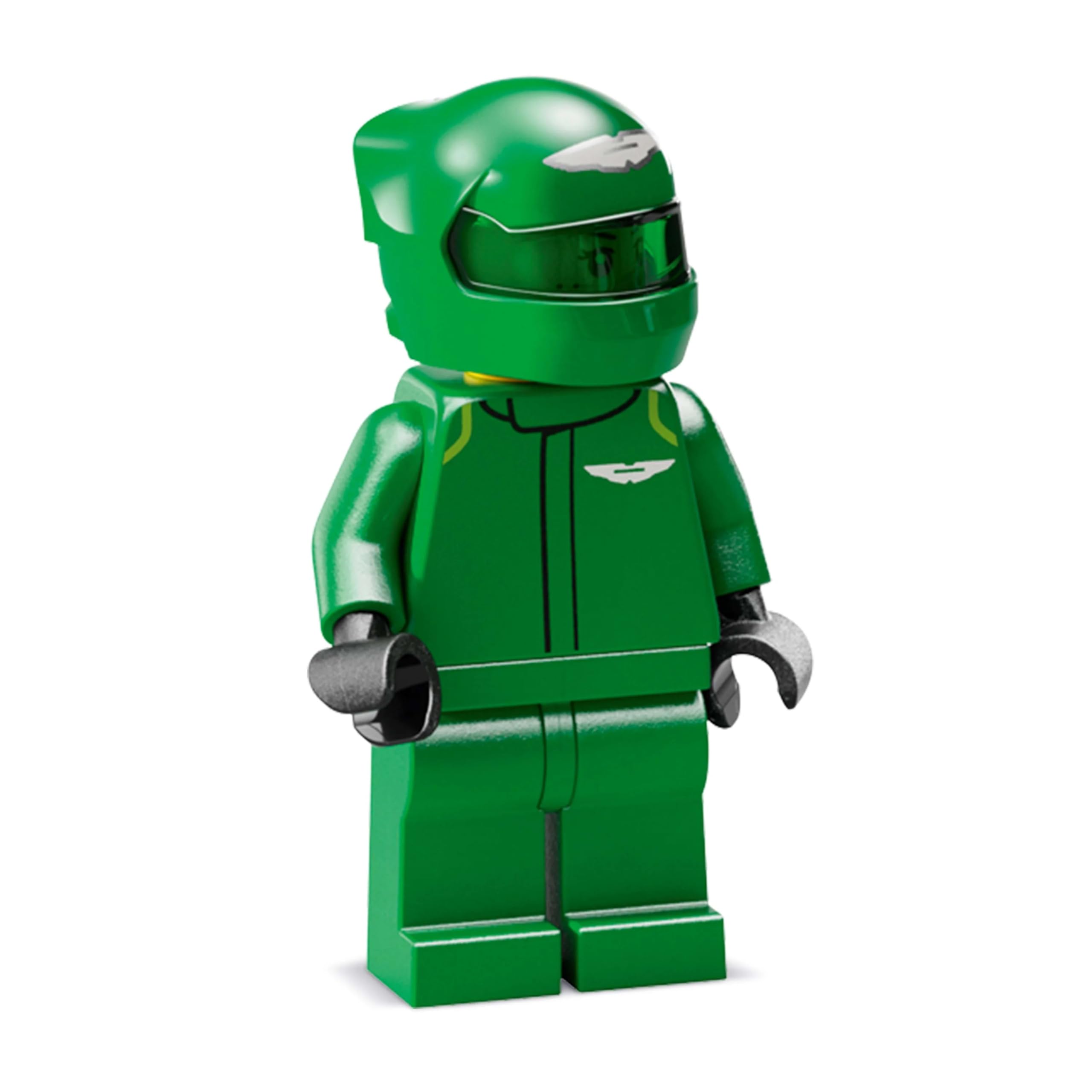 LEGO Speed ​​Champions Aston Martin Aramco F1 AMR24 Rennwagen-Spielzeug – Bauset mit Fahrer-Minifigur für Kinder ab 10 Jahren 13