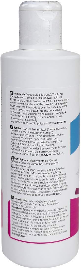 PME Release-A-Cake 236 g - Baking Release Agent for Cake Tins & Pans