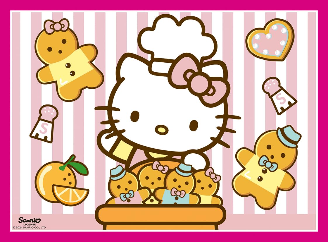 Ravensburger Hello Kitty 4-in-a-Box Jigsaw Puzzles - 72-Piece Set for Kids Ages 3+ 4