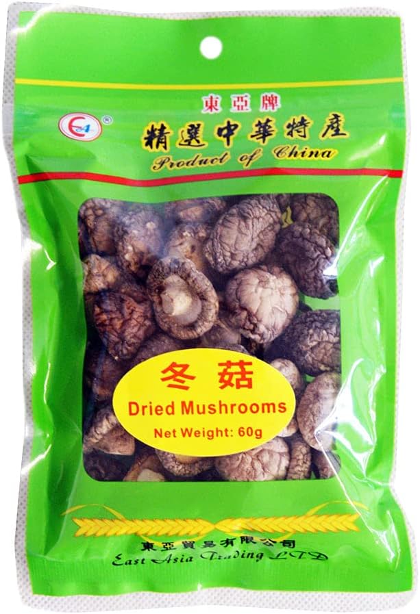 East Asia Brand Dried Shiitake Mushroom - 60g 1
