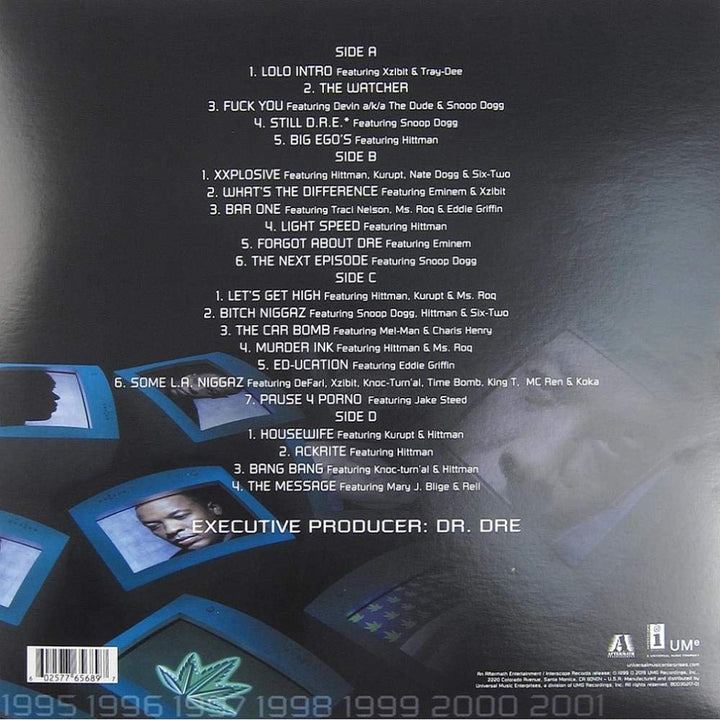 Dr. Dre - 2001 [VINYL] 2LP 180 Gram Black