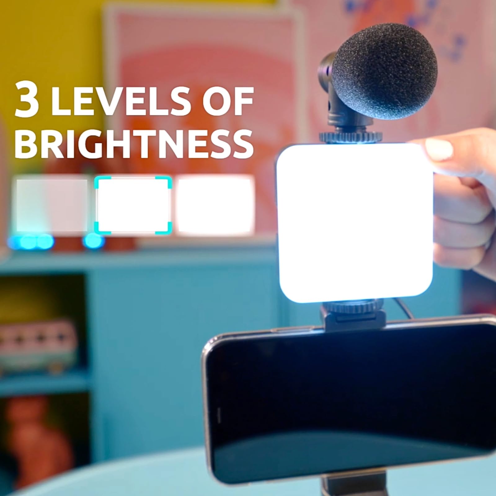 Canal Toys Studio Creator INF 033 Podcast and Vlogging Kit | LED Light, Mic, Tripod | Ages 8+ 7