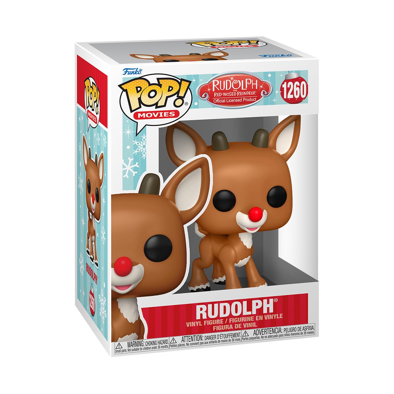 Funko Pop! Movies: Rudolph the Red-Nosed Reindeer - Rudolph Vinyl Figure 64342 9
