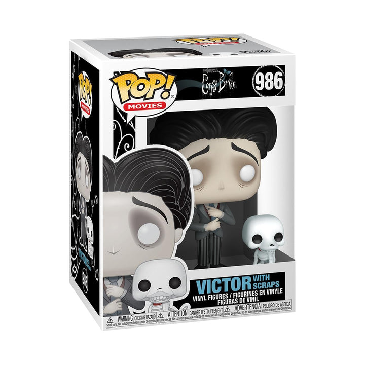 Funko Pop! Movies The Corpse Bride - Victor With Scraps Vinyl Figure #986