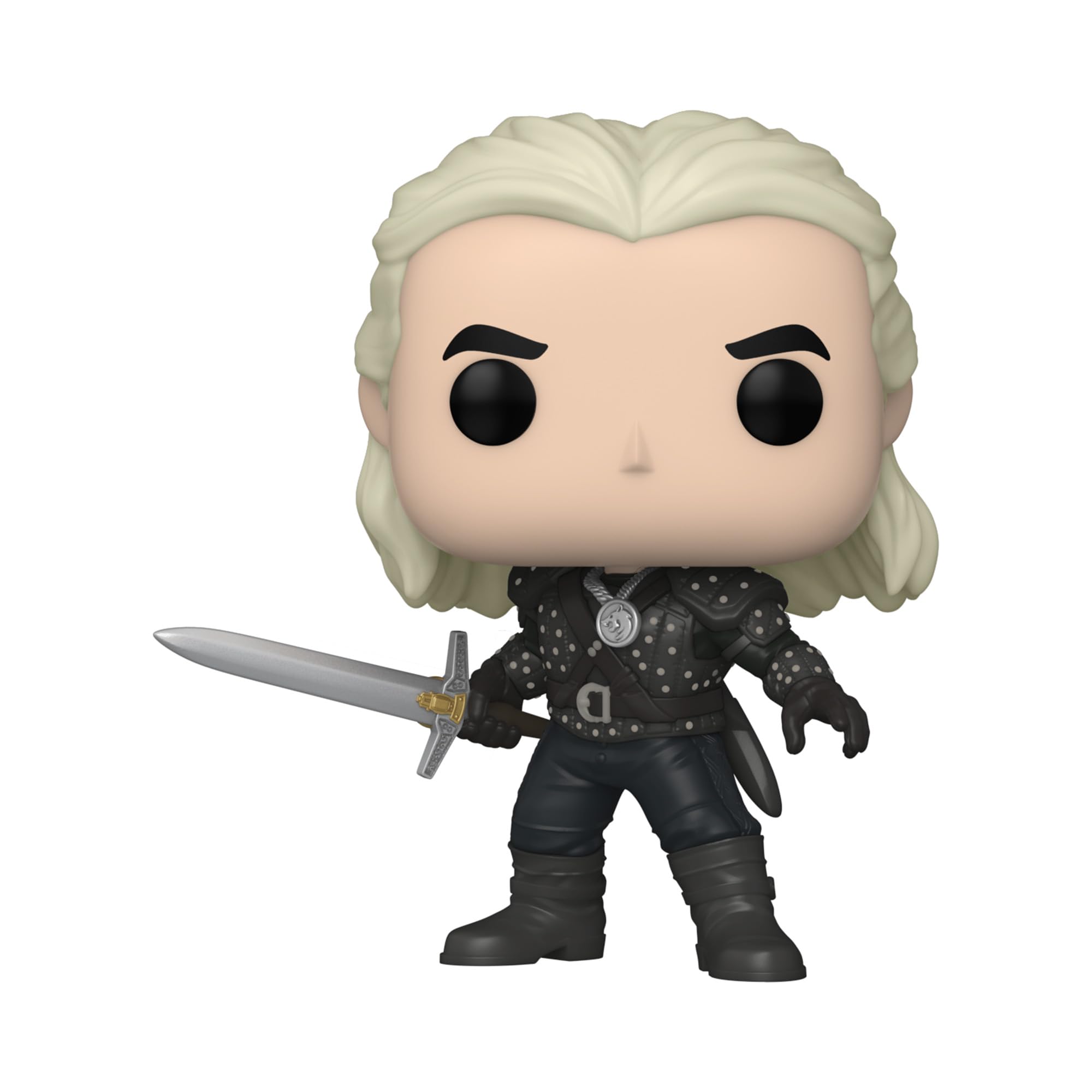 Funko Pop! Geralt - The Witcher Vinyl Figure | ~3.75 in | Silver | Limited Chase Variant