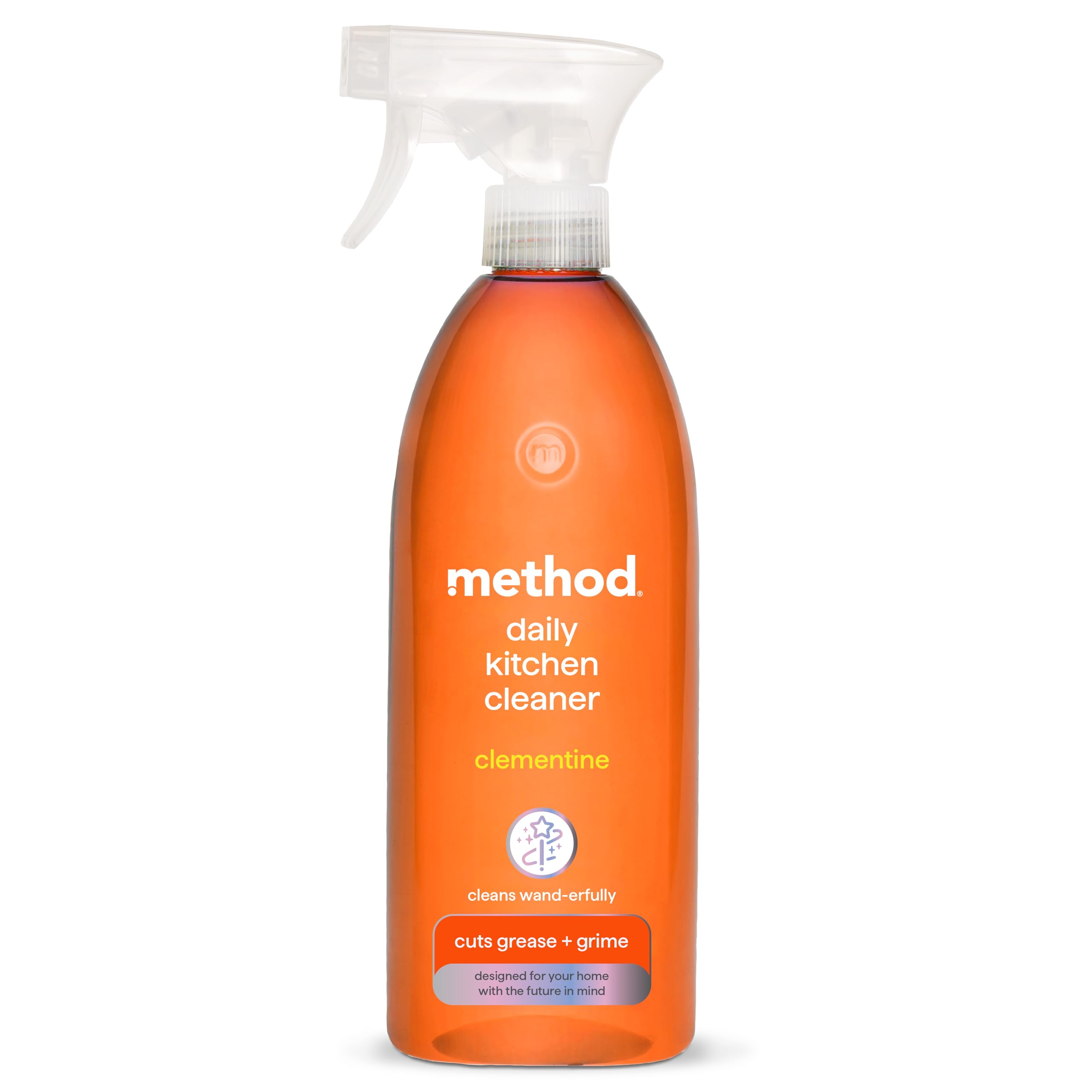 Method Kitchen Cleaner - Citrus Scent, Multi-Purpose, Biodegradable Formula | 828 ml Spray Bottle