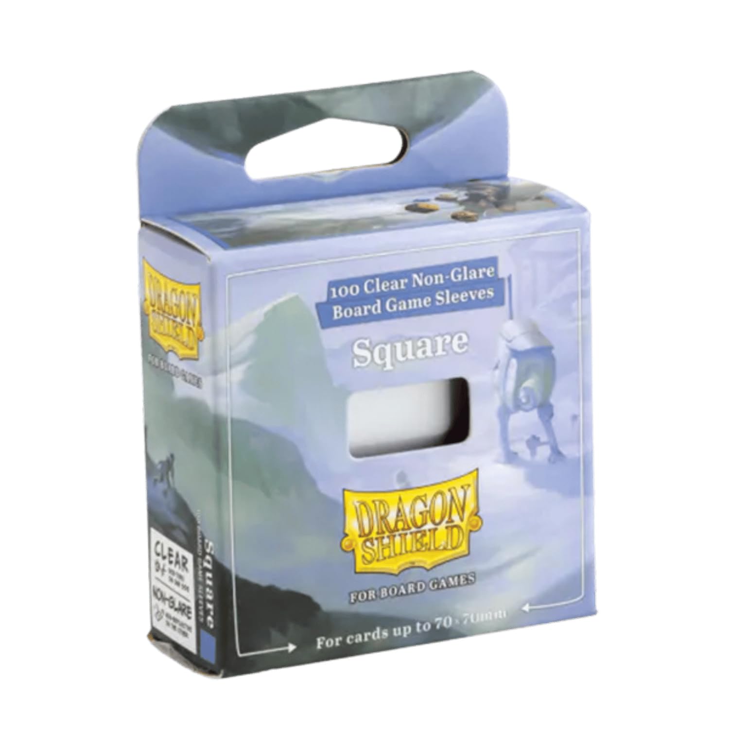 Dragon Shield Card Sleeves - 100 Micron Thick, Anti-Glare, Acid & PVC Free | Square 3