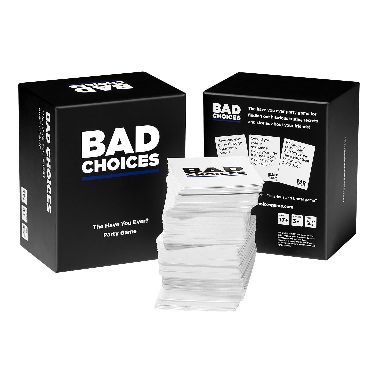 BAD CHOICES Party Game + After Dark Edition Set - Hilarious Adult Card Game 3