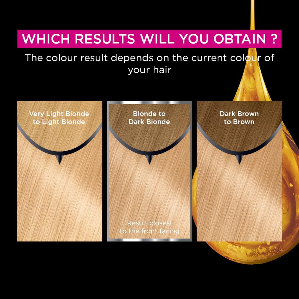 Garnier - Olia Permanent Hair Dye 9.3 Gold Light Blonde (230g) 7