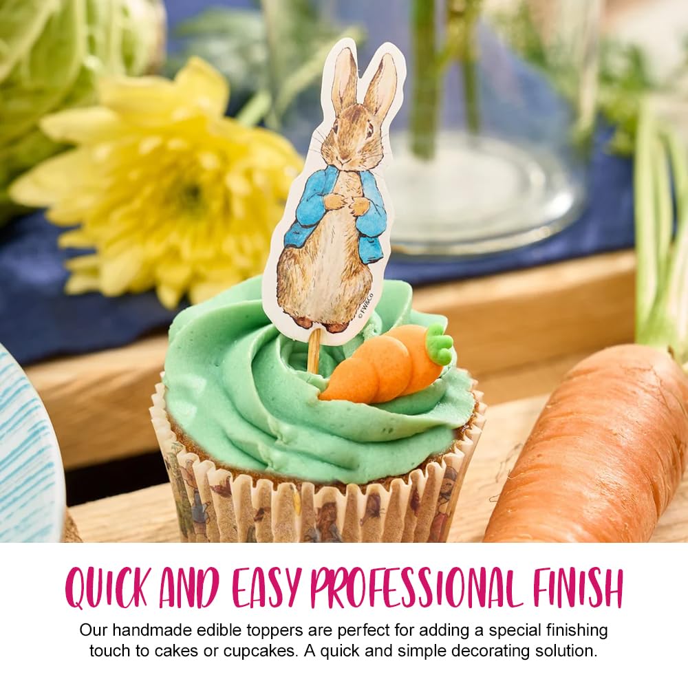 Anniversary House - Vegetable Patch Edible Sugarcraft Cake Toppers 5