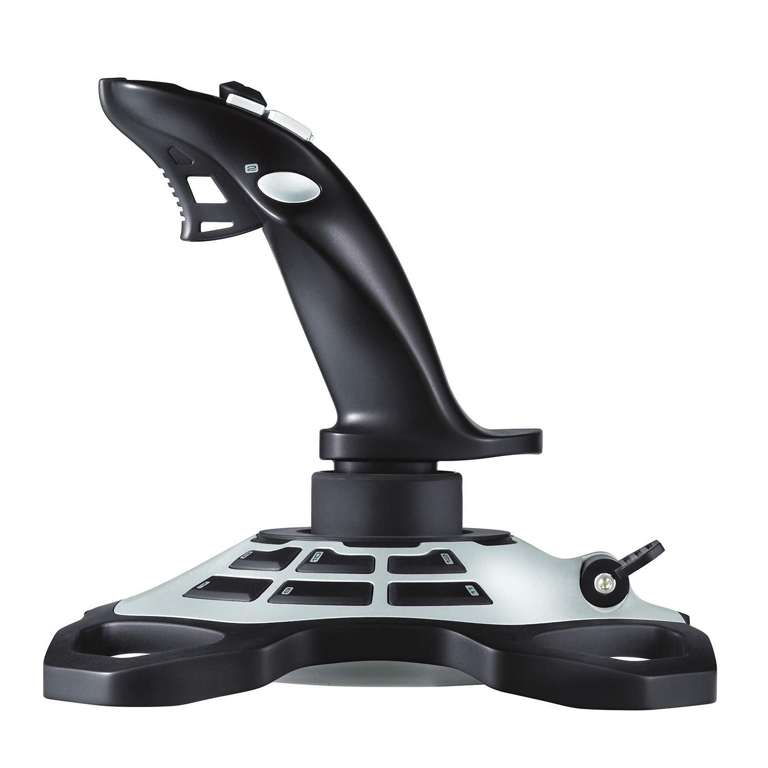 Logitech G Extreme 3D PRO Joystick - 12 Programmable Buttons, 8-Way Hat Switch, Rapid-Fire Trigger, Weighted Base, USB, PC - Black 6