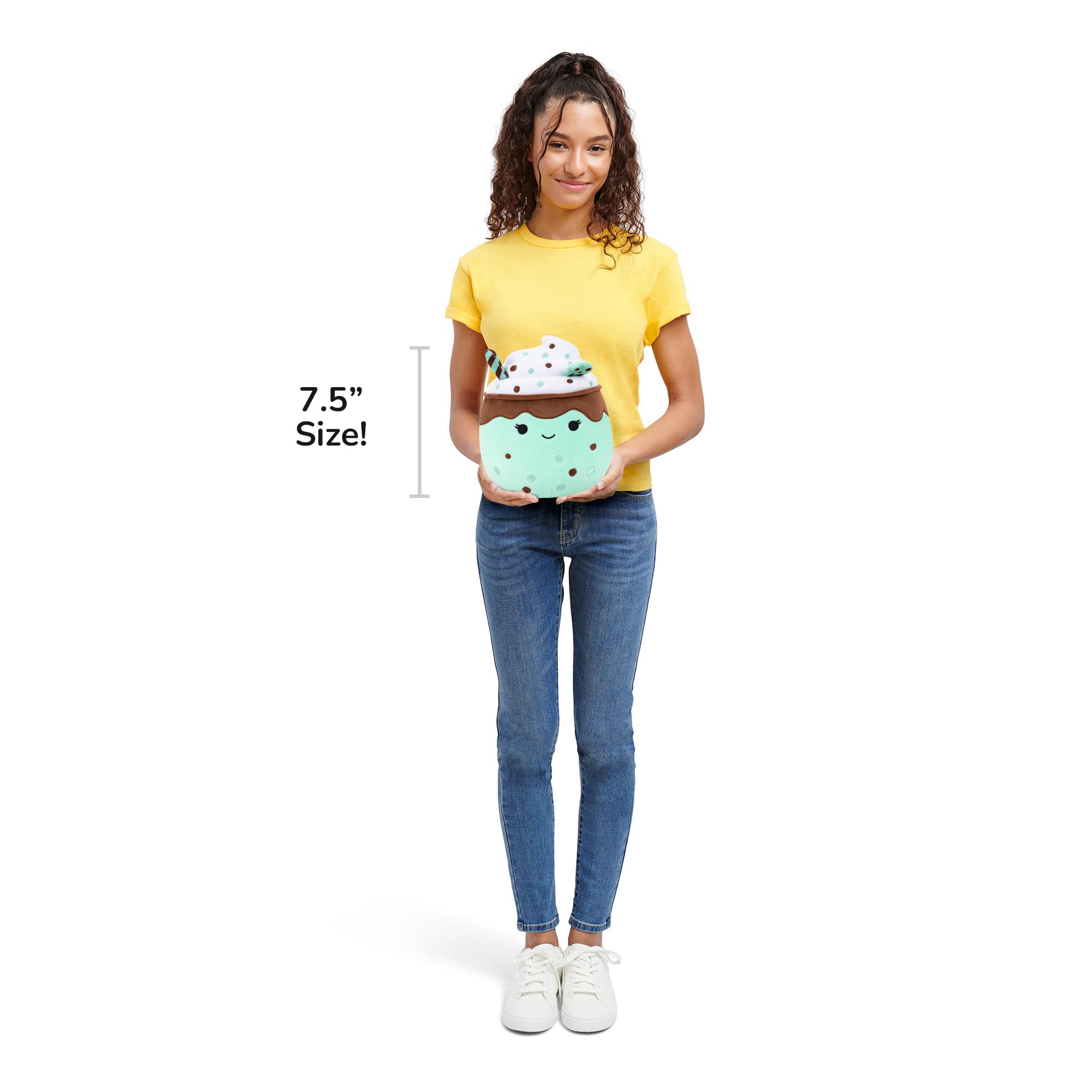 Squishmallows Monique the Mint Chocolate Chip Milkshake - 7.5" Plush Toy for Kids 3+ 3