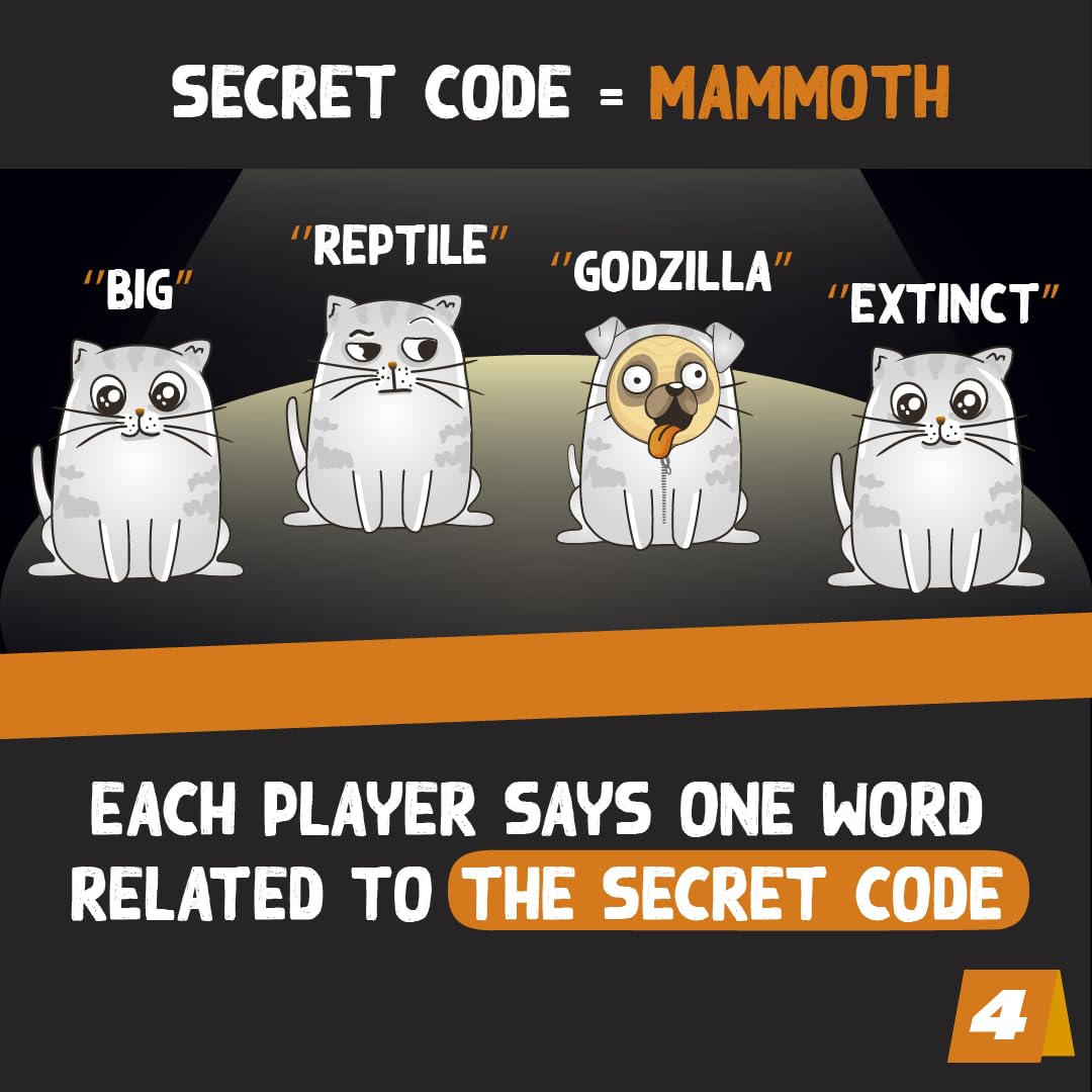 Exploding Kittens Little Secret Bluffing Card Game