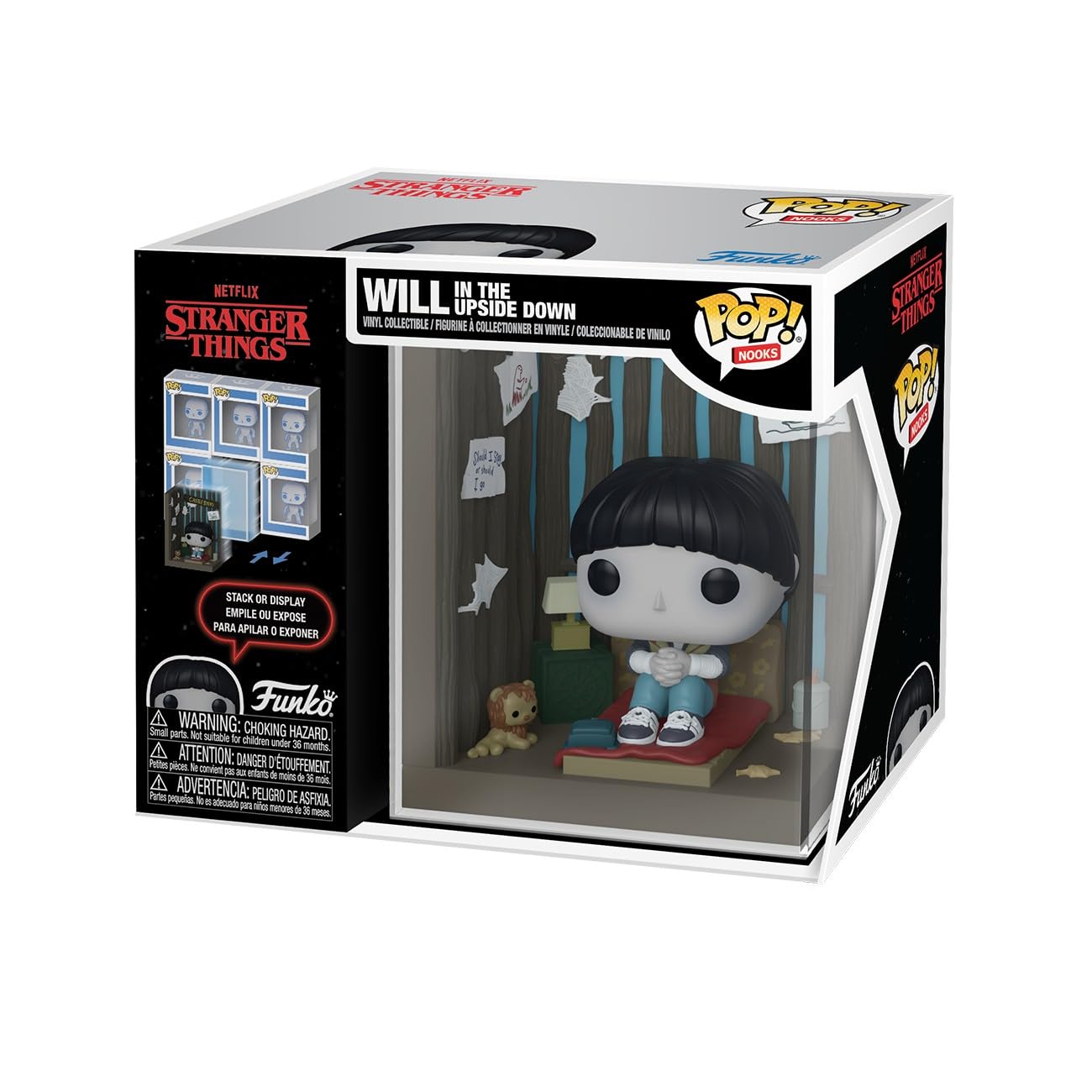 Funko Pop! Nooks: Stranger Things - Will in The Upside Down Vinyl Figure 1