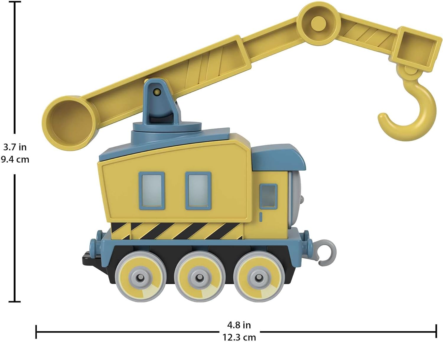 Fisher-Price Thomas & Friends Carly the Crane - Die-Cast Push-Along Vehicle for Preschoolers 7