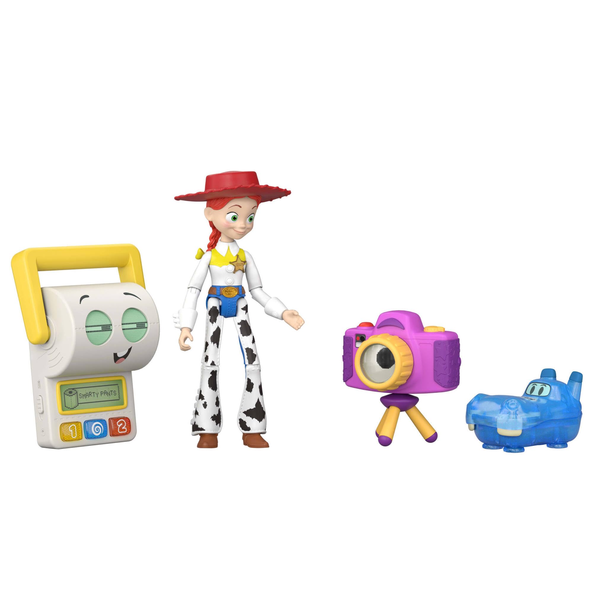 Mattel Disney and Pixar Toy Story 5 Action Figures Multipack with Jessie, Smarty Pants, Atlas & Snappy 4